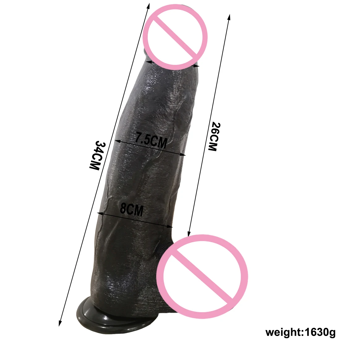 Large Thick Dildo Suction Cup, Realistic Penis Huge Dong Big Cock Dick Adult Female Masturbate Erotic Sex Toys for Women