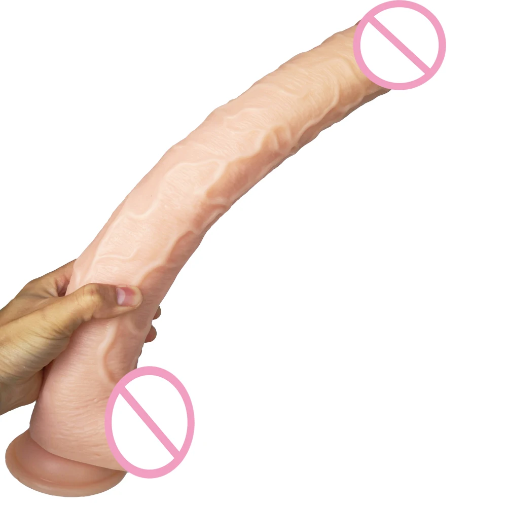 43*5cm Super long huge dildos for women with suction cup realistic horse dildo super soft thick big dildo penis Sex Toys