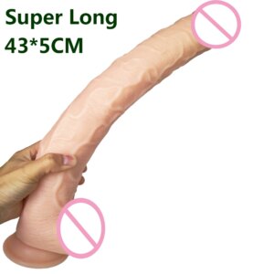43*5cm Super long huge dildos for women with suction cup realistic horse dildo super soft thick big dildo penis Sex Toys