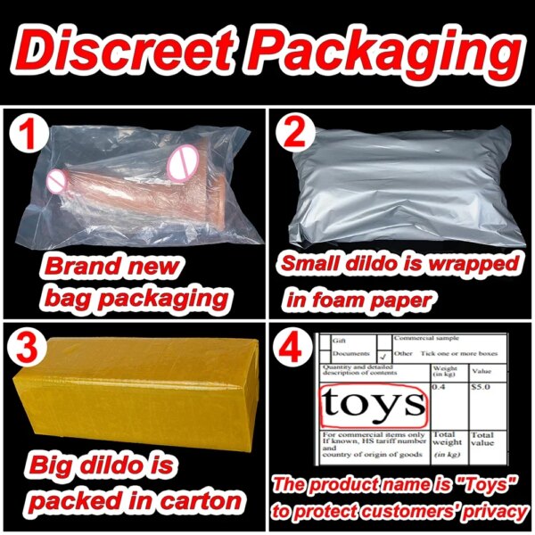 Realistic Big Double Silicone Thick Dildo Vaginal Masturbators Soft Penis Erotic Toy Gift for Women G-spot Anal Sex Flesh Dick