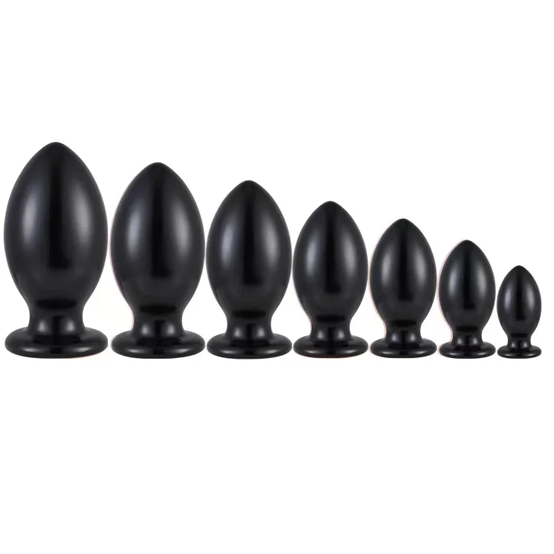 7 Sizes Huge Anal Plug Big Butt Plug Anus Enhancer Dildo Large Analplug Buttplug Bead Plug Anal Dilator Sex Toys For Women Men