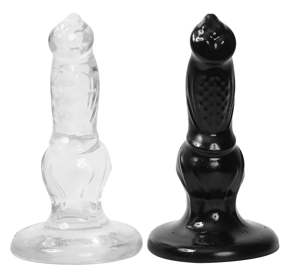 Realistic Big Dog Dildo Anal Plug With Suction Cup Silicone Large Butt Plug Prostate Massager Adult Sex Toys for Men Women