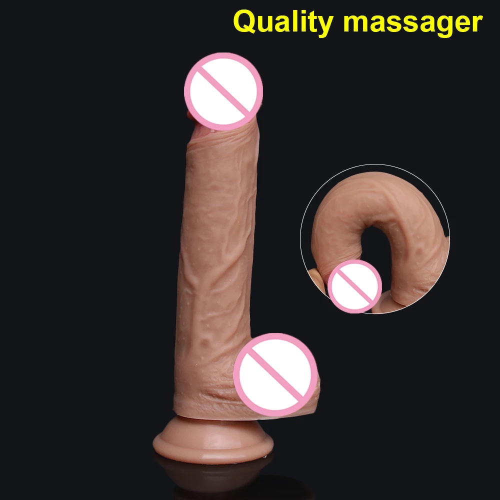 Realistic Cheap Anal Dildo Soft Penis Big Dick No Vibrator Vagina Sex Toys For Women Intimate Female Masturbators Strapon Cock Realistic Cheap Anal Dildo Soft Penis Big Dick No Vibrator Vagina Sex Toys For Women Intimate Female Masturbators Strapon Cock