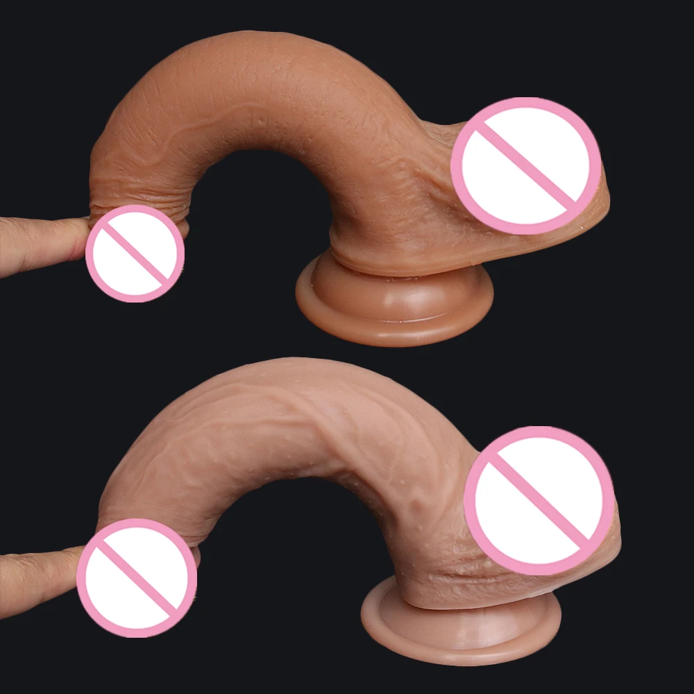 Realistic Cheap Anal Dildo Soft Penis Big Dick No Vibrator Vagina Sex Toys For Women Intimate Female Masturbators Strapon Cock Realistic Cheap Anal Dildo Soft Penis Big Dick No Vibrator Vagina Sex Toys For Women Intimate Female Masturbators Strapon Cock