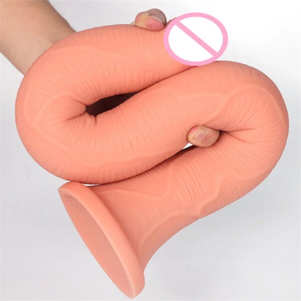 48cm Long Penis Dildo Anal Sex Toys For Men Women Horse Dick Big Penis With Suction Cup Dildos Female Masturbator Huge Phallus