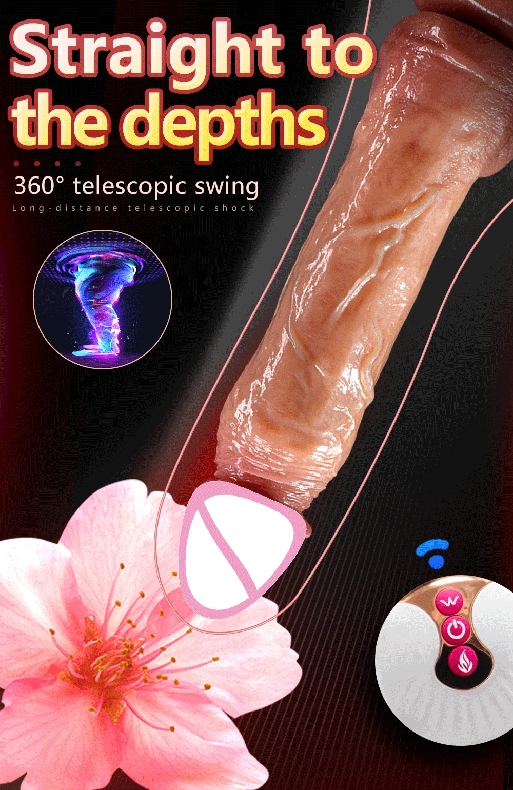 XXXL Huge Dildo Vibrator Heating Wireless Remote Telescopic Dildo Vibrators For Women Realistic Penis Swing Big Dick Sex Toys XXXL Huge Dildo Vibrator Heating Wireless Remote Telescopic Dildo Vibrators For Women Realistic Penis Swing Big Dick Sex Toys