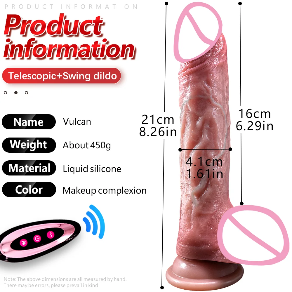 XXXL Huge Dildo Vibrator Heating Wireless Remote Telescopic Dildo Vibrators For Women Realistic Penis Swing Big Dick Sex Toys XXXL Huge Dildo Vibrator Heating Wireless Remote Telescopic Dildo Vibrators For Women Realistic Penis Swing Big Dick Sex Toys