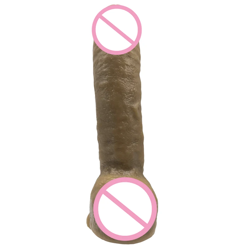 Super Big and Soft Dildo Suction Cup Realistic Glans Huge Penis Adult Toys for Couples Sex Clearance Insert Vagina or Anal Plug