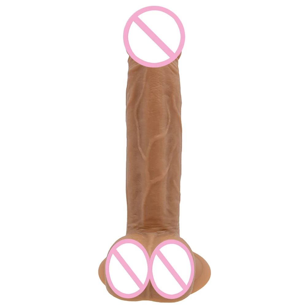 Skin Feeling Realistic Huge Dildo Soft Material Big Penis with Suction Cup Sex Toys Phallus for Female Masturbation Large Dick
