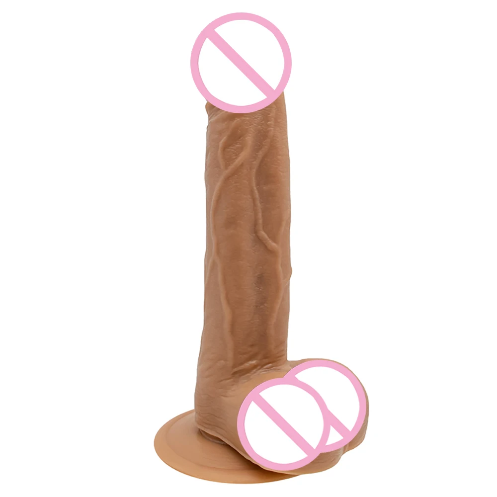 Skin Feeling Realistic Huge Dildo Soft Material Big Penis with Suction Cup Sex Toys Phallus for Female Masturbation Large Dick