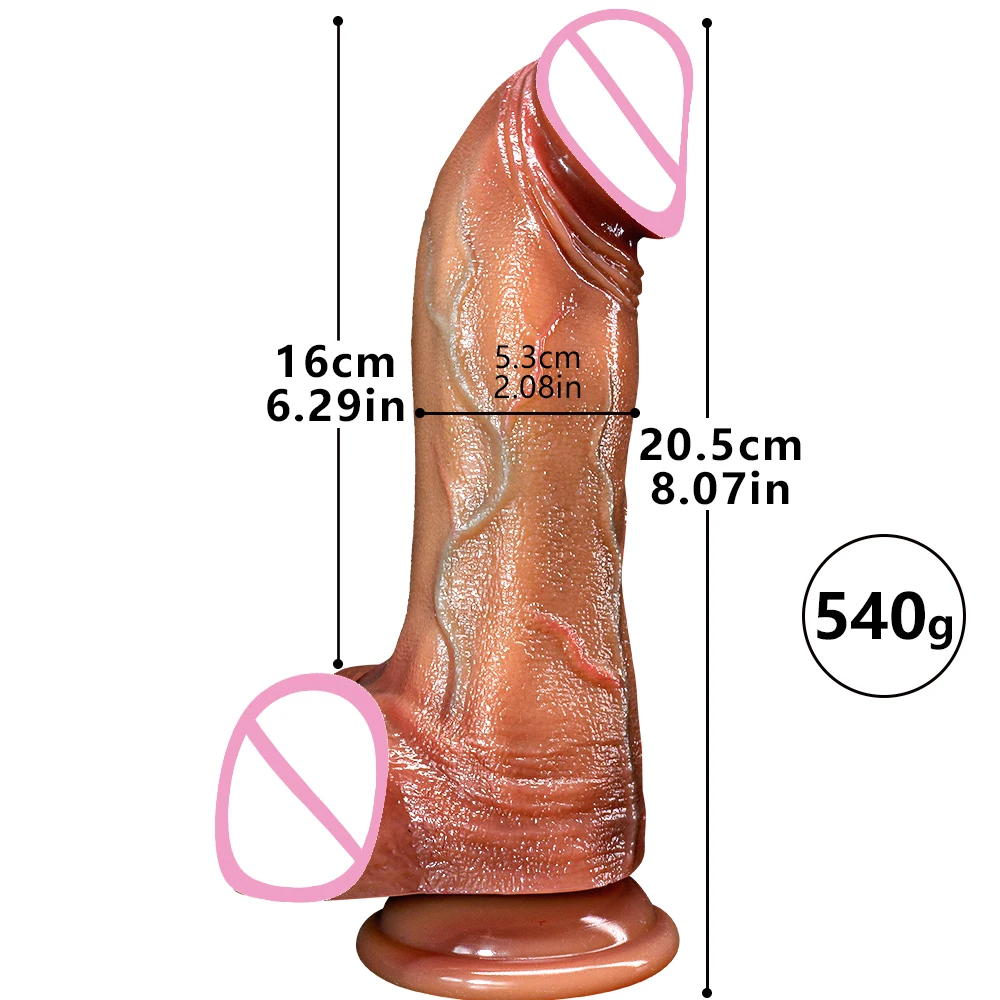 Huge Dildo Soft Silicone Suction Cup Penis Lesbian Fake Dick Big Anal Dildos Masturbator Adult Sex Toys for Women Men 18+