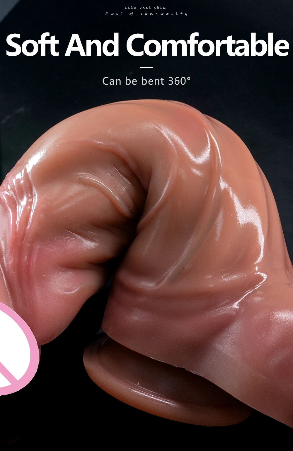 Huge Dildo Soft Silicone Suction Cup Penis Lesbian Fake Dick Big Anal Dildos Masturbator Adult Sex Toys for Women Men 18+