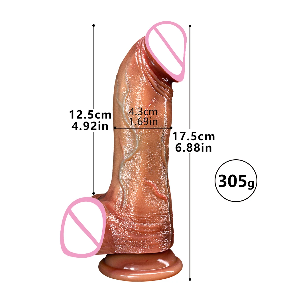 Huge Dildo Soft Silicone Suction Cup Penis Lesbian Fake Dick Big Anal Dildos Masturbator Adult Sex Toys for Women Men 18+