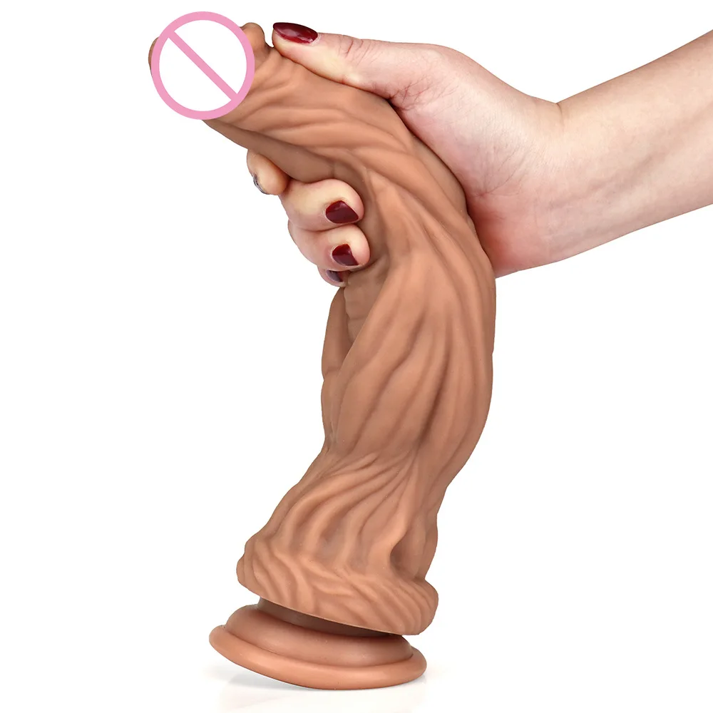 New Arrival Large Anal Sex Toys Butt Fantasy Realistic Dildo Animal Massage For Men Women Big Anal Beads Liquid Silicone Penis