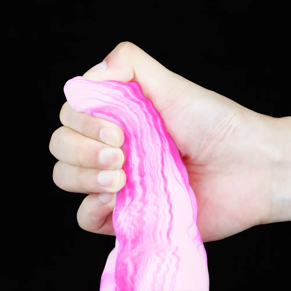 New Arrival Large Anal Sex Toys Butt Fantasy Realistic Dildo Animal Massage For Men Women Big Anal Beads Liquid Silicone Penis