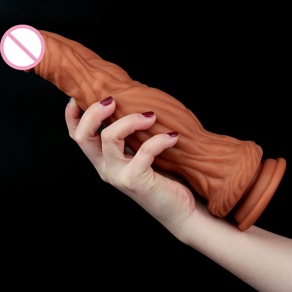 New Arrival Large Anal Sex Toys Butt Fantasy Realistic Dildo Animal Massage For Men Women Big Anal Beads Liquid Silicone Penis