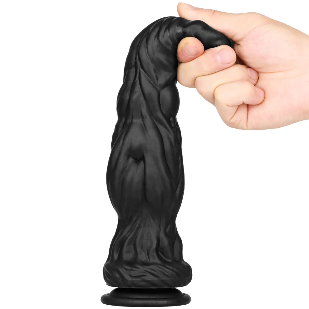 New Arrival Large Anal Sex Toys Butt Fantasy Realistic Dildo Animal Massage For Men Women Big Anal Beads Liquid Silicone Penis