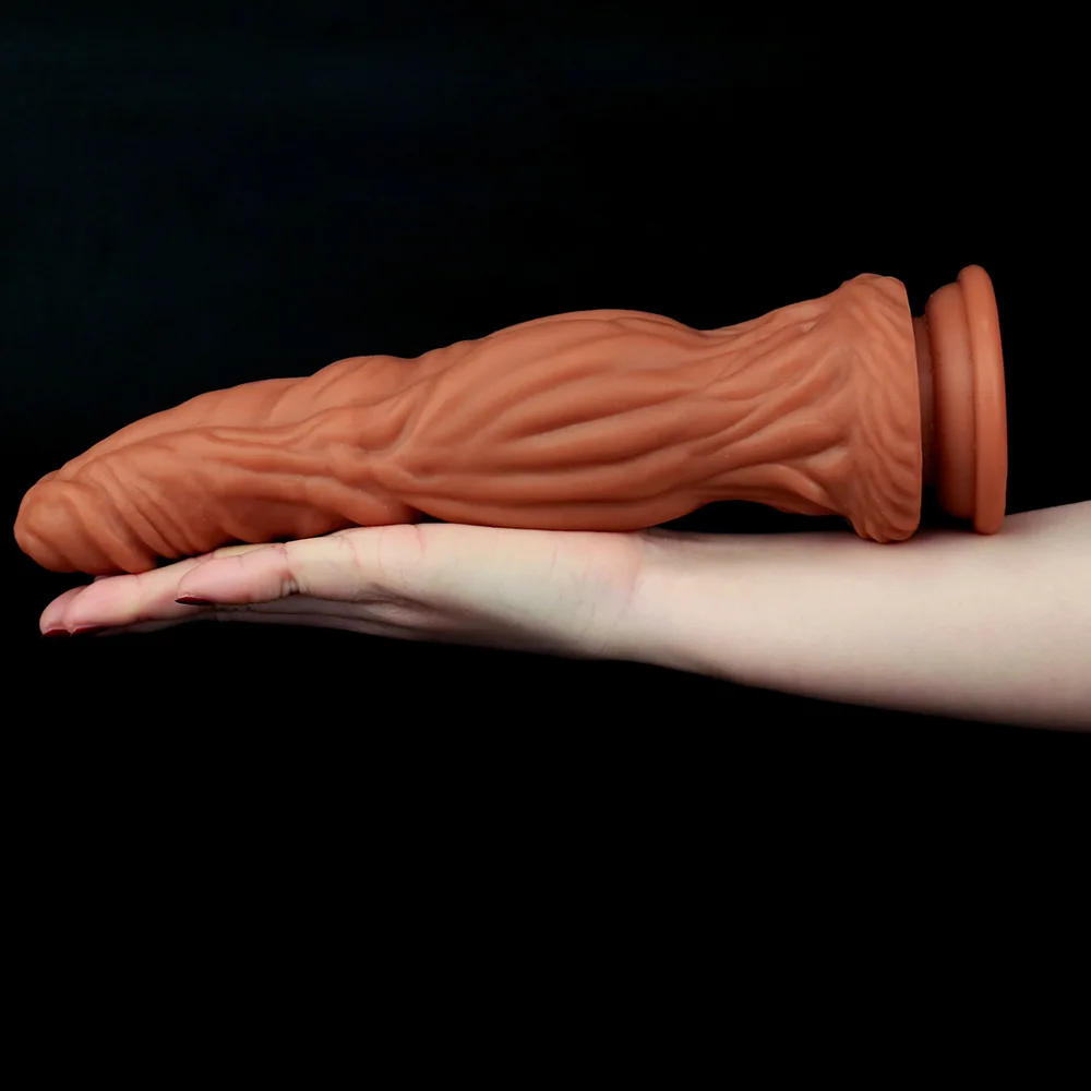 New Arrival Large Anal Sex Toys Butt Fantasy Realistic Dildo Animal Massage For Men Women Big Anal Beads Liquid Silicone Penis