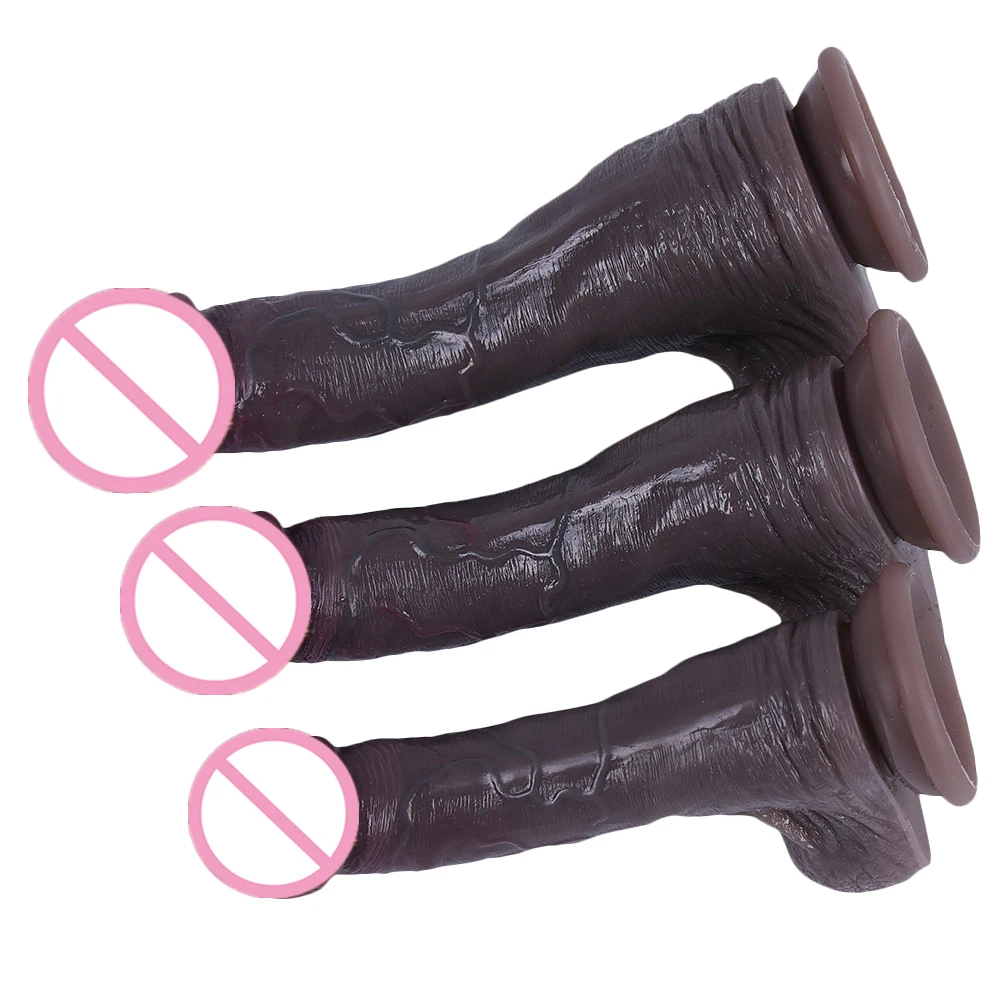 New Skin Double Penetration Realistic Dildo Big Huge Penis Suction Cup Cock Dick Anal Plug Sex Toys For Women Prostate Massager New Skin Double Penetration Realistic Dildo Big Huge Penis Suction Cup Cock Dick Anal Plug Sex Toys For Women Prostate Massager