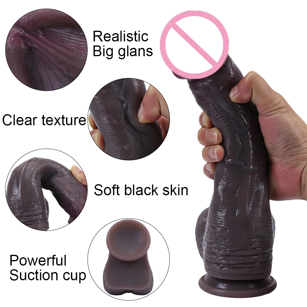 New Skin Double Penetration Realistic Dildo Big Huge Penis Suction Cup Cock Dick Anal Plug Sex Toys For Women Prostate Massager New Skin Double Penetration Realistic Dildo Big Huge Penis Suction Cup Cock Dick Anal Plug Sex Toys For Women Prostate Massager