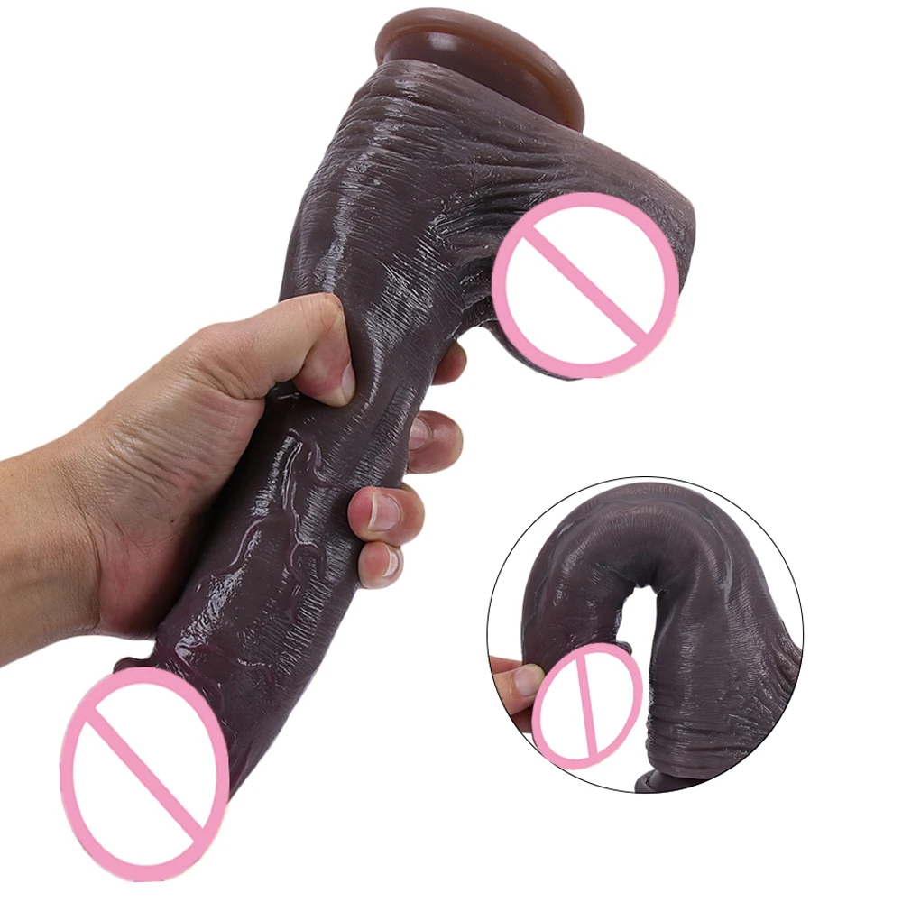 New Skin Double Penetration Realistic Dildo Big Huge Penis Suction Cup Cock Dick Anal Plug Sex Toys For Women Prostate Massager New Skin Double Penetration Realistic Dildo Big Huge Penis Suction Cup Cock Dick Anal Plug Sex Toys For Women Prostate Massager