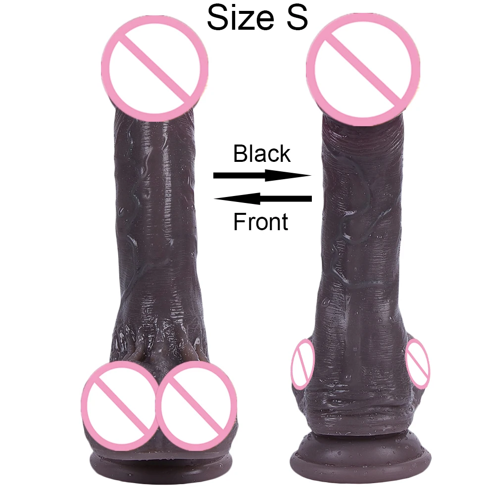 New Skin Double Penetration Realistic Dildo Big Huge Penis Suction Cup Cock Dick Anal Plug Sex Toys For Women Prostate Massager New Skin Double Penetration Realistic Dildo Big Huge Penis Suction Cup Cock Dick Anal Plug Sex Toys For Women Prostate Massager