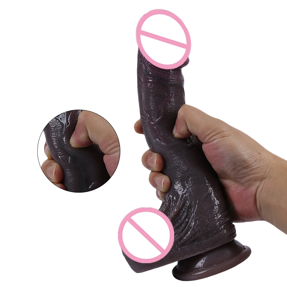 New Skin Double Penetration Realistic Dildo Big Huge Penis Suction Cup Cock Dick Anal Plug Sex Toys For Women Prostate Massager New Skin Double Penetration Realistic Dildo Big Huge Penis Suction Cup Cock Dick Anal Plug Sex Toys For Women Prostate Massager