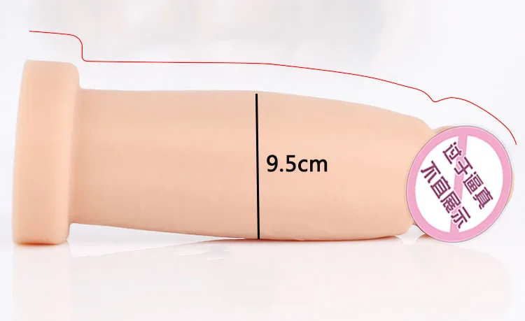 Huge Dildo Female Masturbation Sex Toys Silicone Large Anal Dildo Buttplug Anus Expansion with Powerful Suction Cup Big cock