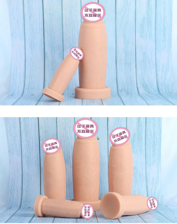 Huge Dildo Female Masturbation Sex Toys Silicone Large Anal Dildo Buttplug Anus Expansion with Powerful Suction Cup Big cock