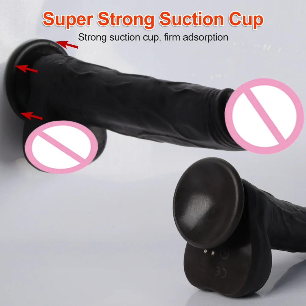 Vibrator Sex Toys Dildo For Women’s Orgasm Big Black Penis Wireless Rubber Penis Realistic Heating Telescopic Vibrating Swing