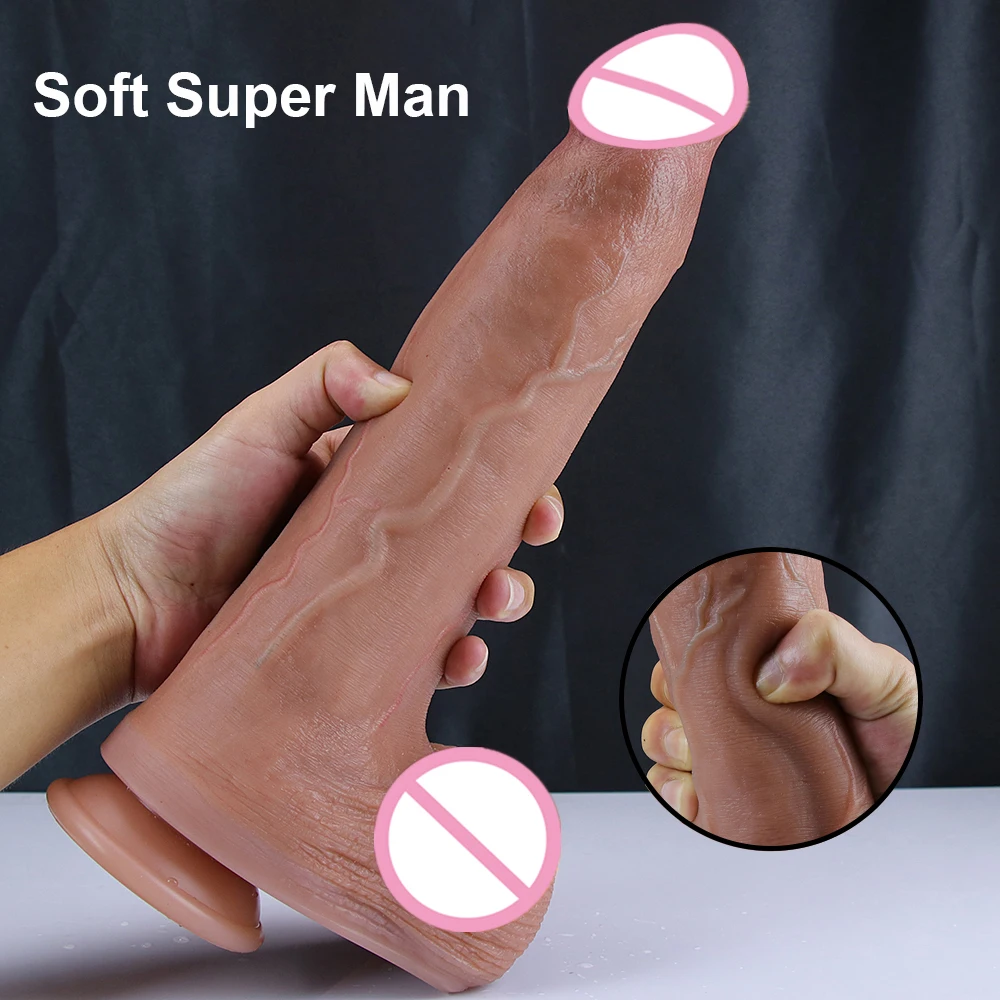 Big Long Dick Realistic Dildo Silicone Penis Hole Strapon Suction Cup Artificial Women Masturbation Anal Sex Toys For Adults Gay Big Long Dick Realistic Dildo Silicone Penis Hole Strapon Suction Cup Artificial Women Masturbation Anal Sex Toys For Adults Gay