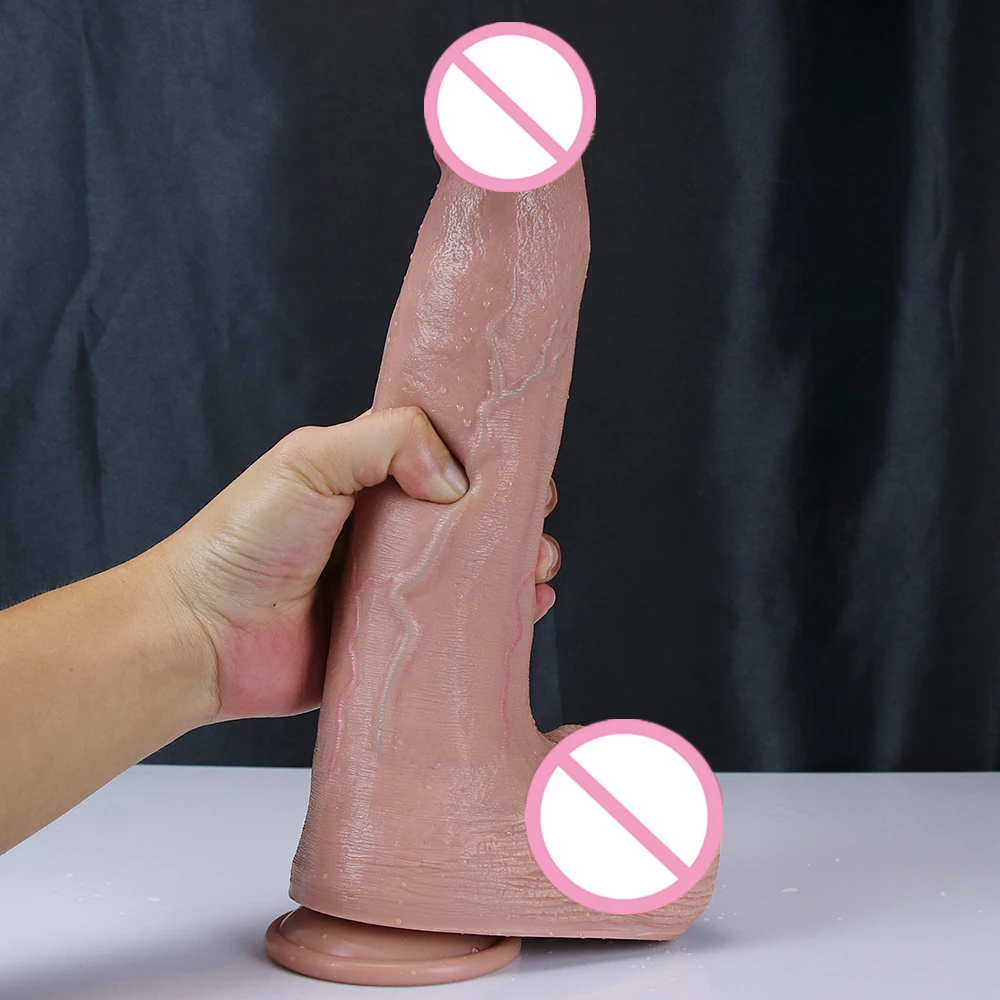 Big Long Dick Realistic Dildo Silicone Penis Hole Strapon Suction Cup Artificial Women Masturbation Anal Sex Toys For Adults Gay Big Long Dick Realistic Dildo Silicone Penis Hole Strapon Suction Cup Artificial Women Masturbation Anal Sex Toys For Adults Gay