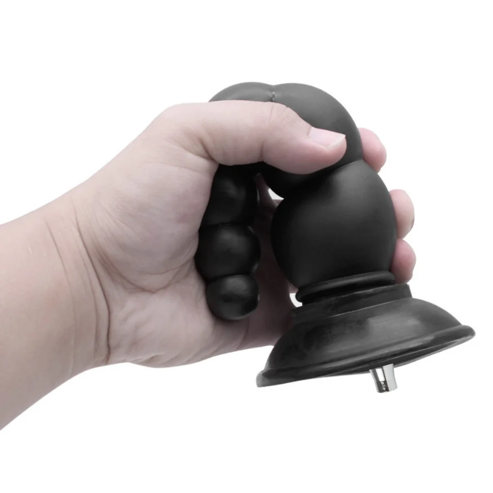 ROUGH BEAST Vac-u-Lock Big Anal Butt Plug for Sex Machine Female Huge Dildo for Love Machine Men Metal Accessorie Stimulator Toy