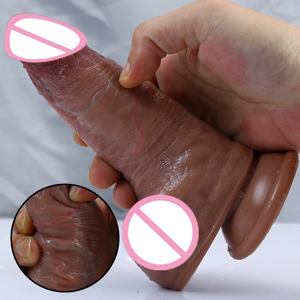 Real Man Copy Realistic Dildo Soft Big Penis Erect Dick Strapon Suction Cup Gay Women Masturbation Anal Sex Toys Adult Product Real Man Copy Realistic Dildo Soft Big Penis Erect Dick Strapon Suction Cup Gay Women Masturbation Anal Sex Toys Adult Product