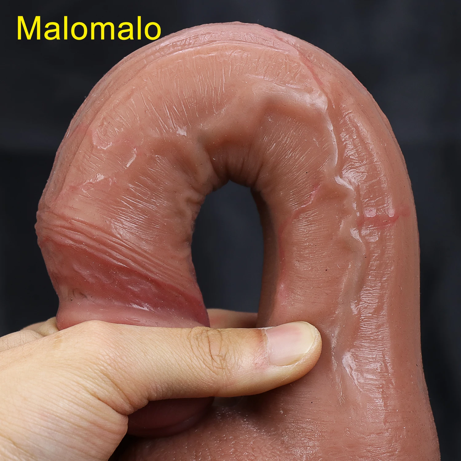 Big Black Double Silicone Realistic Dildo Masturbators Long Penis Soft Small Suction Cup Dick Anal Plug Sex Toy for Man Women