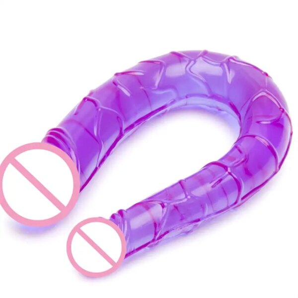 Double Ended Dildos BASICS Mini Double Penetration Dildo Masturbation Toys Vagina Plug sex toys for Woman Dildos Insertables