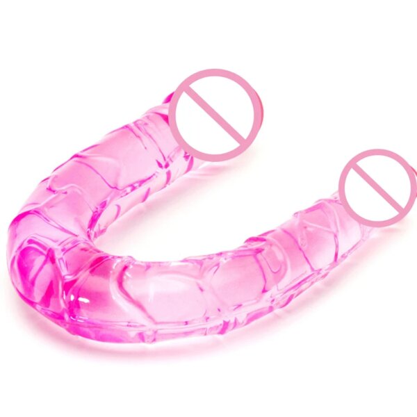 Double Ended Dildos BASICS Mini Double Penetration Dildo Masturbation Toys Vagina Plug sex toys for Woman Dildos Insertables