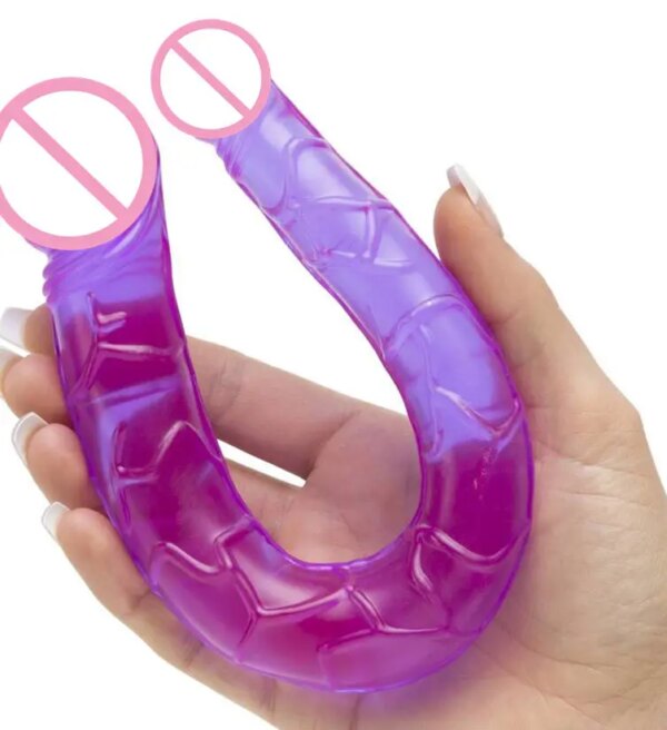 Double Ended Dildos BASICS Mini Double Penetration Dildo Masturbation Toys Vagina Plug sex toys for Woman Dildos Insertables