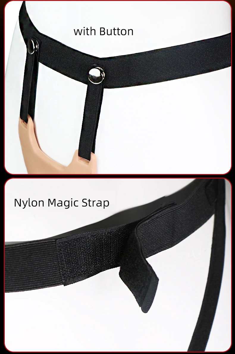 3 Size Wearable Dildo Panties Double Penetration Penis Vibrators Anal Butt Plug Adjustable Strap Silent Sex Toys For Lesbian Gay