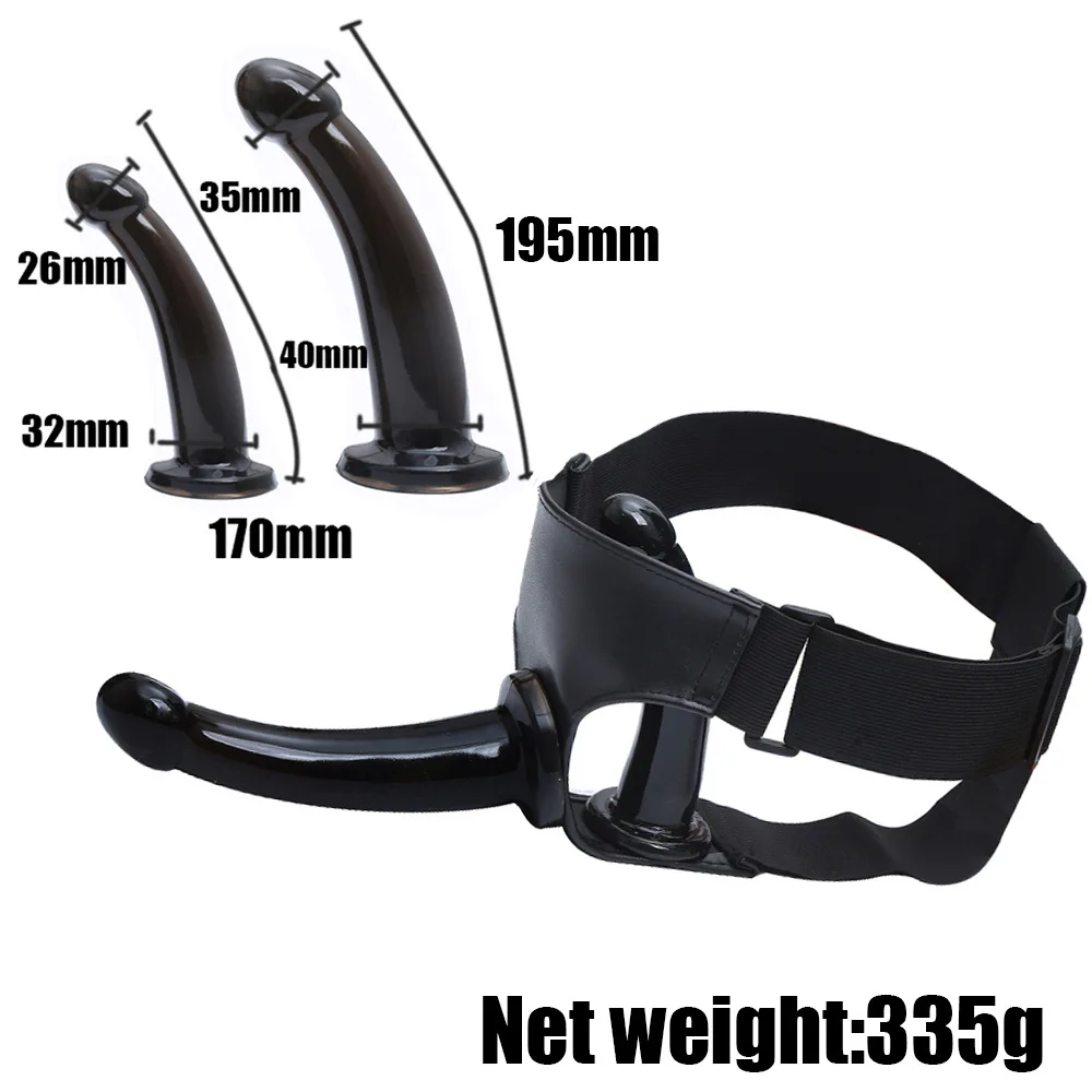Double Penis Dual Ended Strapon Elastic Harness Belt Strap On Dildo anal plug Adult Sex Toys for Woman men lesbian Anal Dildos Double Penis Dual Ended Strapon Elastic Harness Belt Strap On Dildo anal plug Adult Sex Toys for Woman men lesbian Anal Dildos