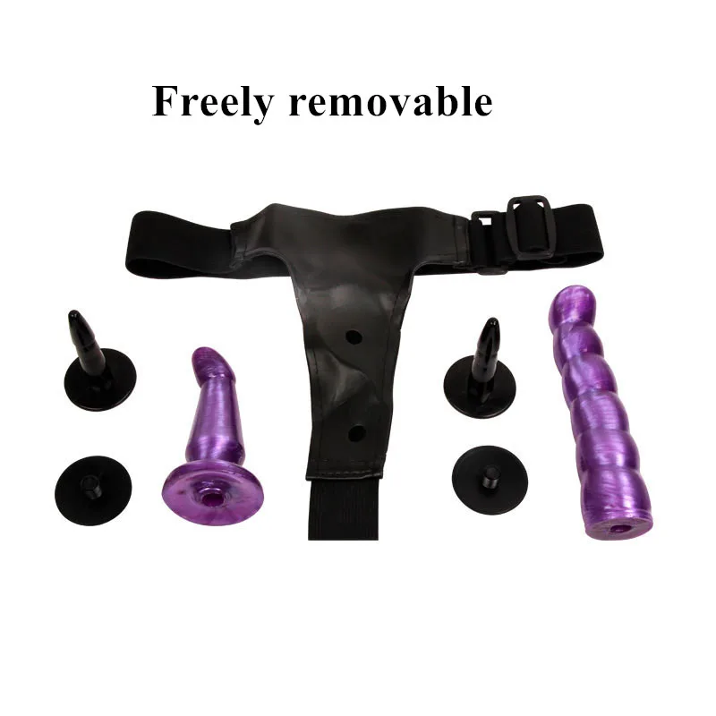 Double Penis Dual Ended Strapon Elastic Harness Belt Strap On Dildo anal plug Adult Sex Toys for Woman men lesbian Anal Dildos Double Penis Dual Ended Strapon Elastic Harness Belt Strap On Dildo anal plug Adult Sex Toys for Woman men lesbian Anal Dildos