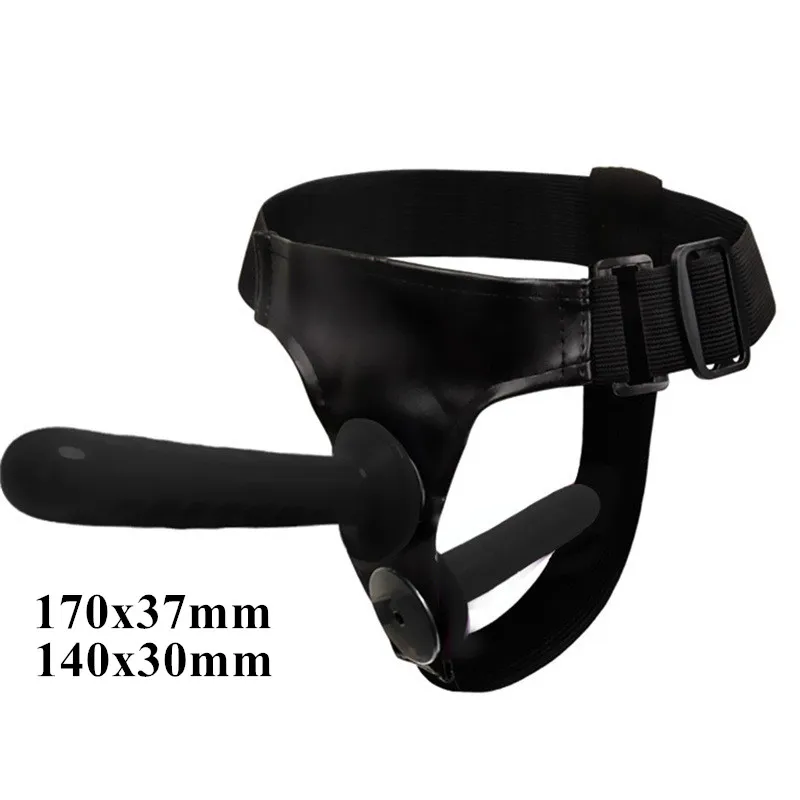 Double Penis Dual Ended Strapon Elastic Harness Belt Strap On Dildo anal plug Adult Sex Toys for Woman men lesbian Anal Dildos Double Penis Dual Ended Strapon Elastic Harness Belt Strap On Dildo anal plug Adult Sex Toys for Woman men lesbian Anal Dildos