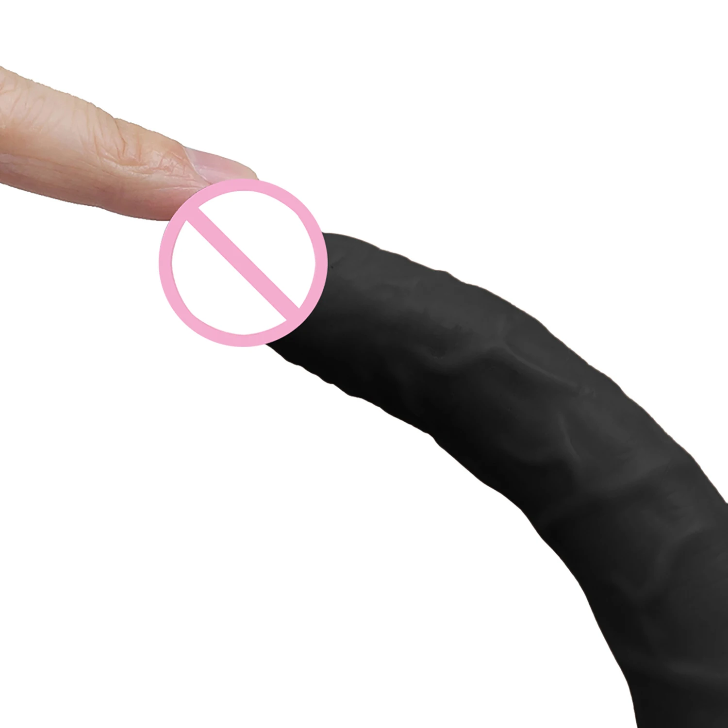 Overlength Double Dildos Soft Double-End Penis Realistic Dual Glans Phallus Double Penetration Vagina and Anus Sex Toys Dick