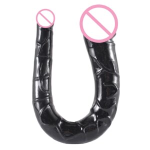 Double Head Realistic Dildo Long Anal Plug for Women Men Couple Ended Dong Flexible Big Penis Adult Sex Toys for Lesbian Sexshop