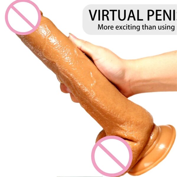 Double Ended Didlo Woman's Dildo Thick Penis Penis For Women Multi-Speed Womens Sex Toy Soft Female Vibrator Bead Toys Plug