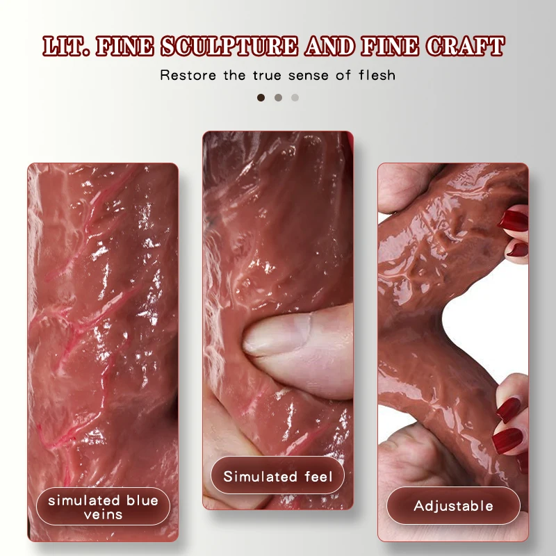 Realistic Double Ended Dildo Dual Sided Headed Penetration Dong Device with Simulated Penile Sucker Sex Toy for Women or Couples Realistic Double Ended Dildo Dual Sided Headed Penetration Dong Device with Simulated Penile Sucker Sex Toy for Women or Couples