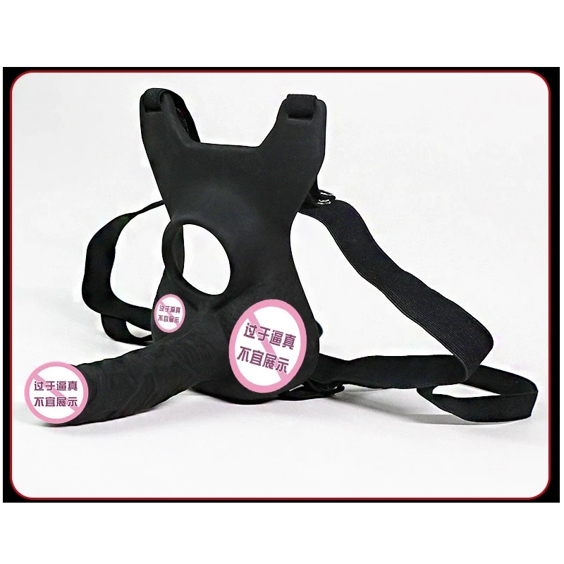 3 Size Wearable Vibrators Dildo for Panties double penetration Penis  Anal Toy Butt Plug For Lesbian Gay Adjustable Strap silent