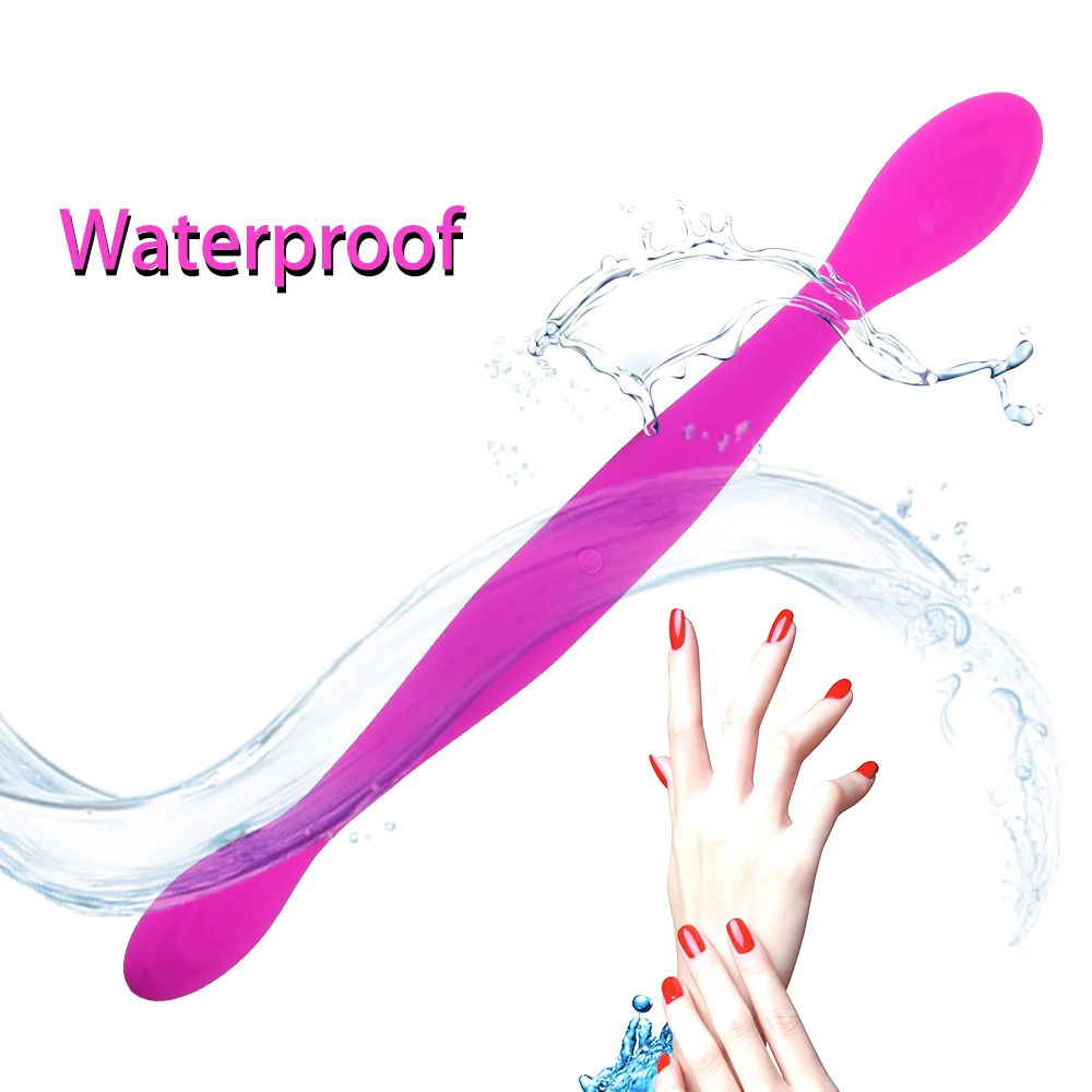 14.6 Inch Super Long Dildos and vibrators RC double ended penetration women lesbian Clitoris G spotstimulator sex toy for couple