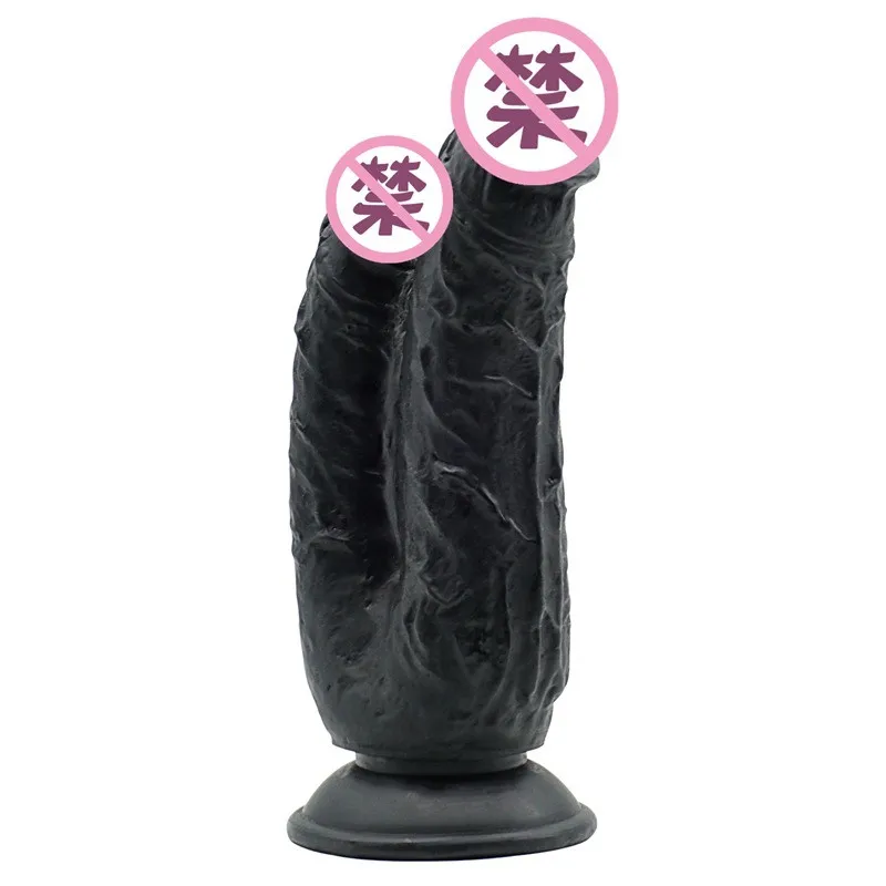 Dildo Realistic Dildos For Women Double Ended Dildo-Dual Sided-Headed Penetration Dong For Woman huge dildo  double dildo