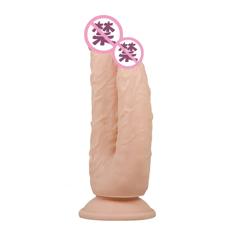 Dildo Realistic Dildos For Women Double Ended Dildo-Dual Sided-Headed Penetration Dong For Woman huge dildo  double dildo